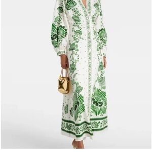 FARM Rio Forest Soul Off white Maxi dress